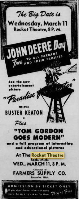 Rocket Theater - March 9 1953 Going After The Farm Trade (newer photo)